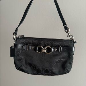 Coach mini shoulder bag or wristlet